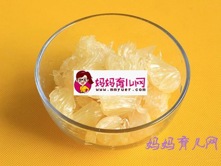 一岁宝宝食谱 新鲜柚子汁的做法步骤（附图）