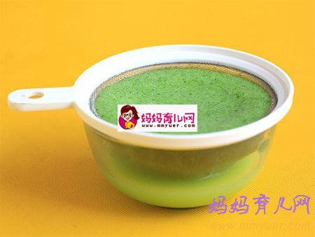 一岁宝宝维生素食谱 西兰菜花汁的做法（图解）